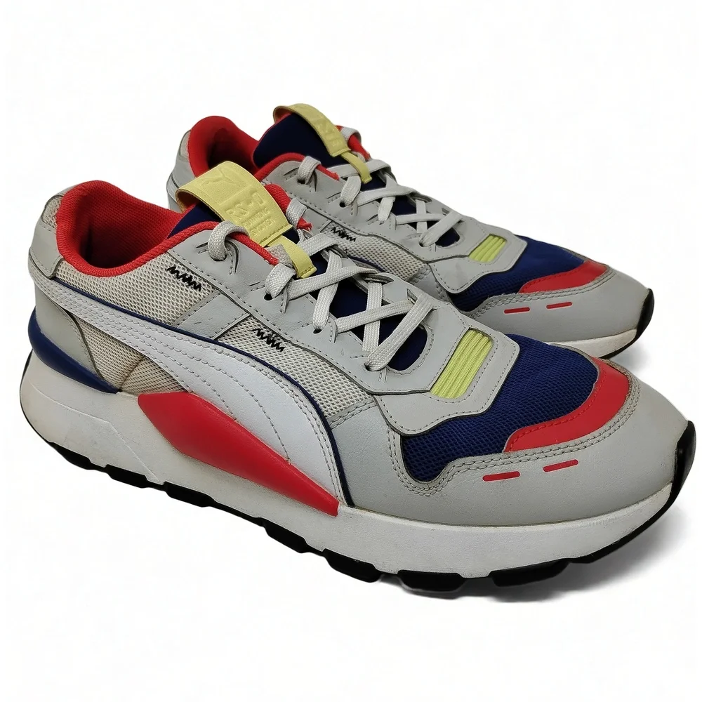 Streetwear Athleisure Puma RS-0 Men's Size 8.5 Mesh Running Shoes Low Top Sport